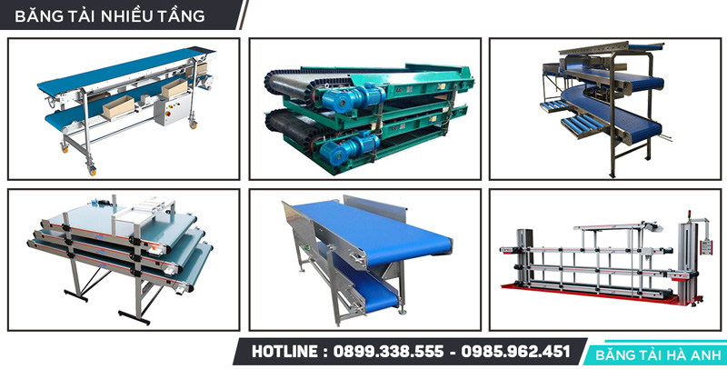 Băng tải nhiều tầng