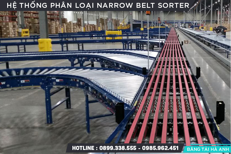 Hệ thống phân loại Belt sorter