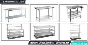 Các loại bàn thao tác