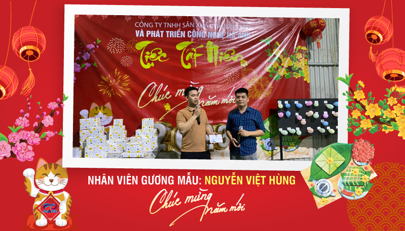 Nhân viên gương mẫu " Nguyễn Việt Hùng"