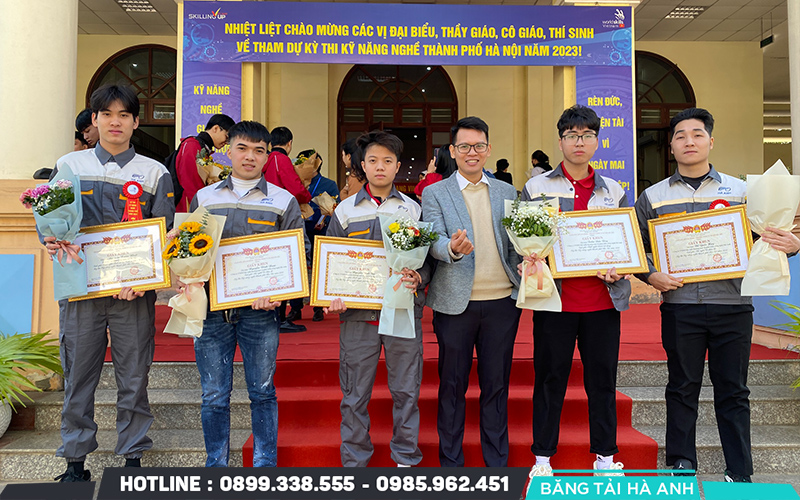 Băng tải tham gia thi tay nghề thành phố Hà Nội