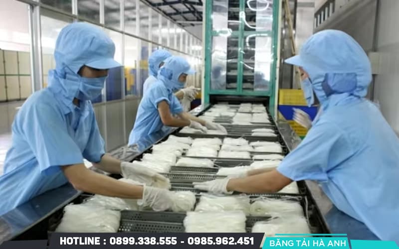 Dây Chuyền Sản Xuất Bún Khô
