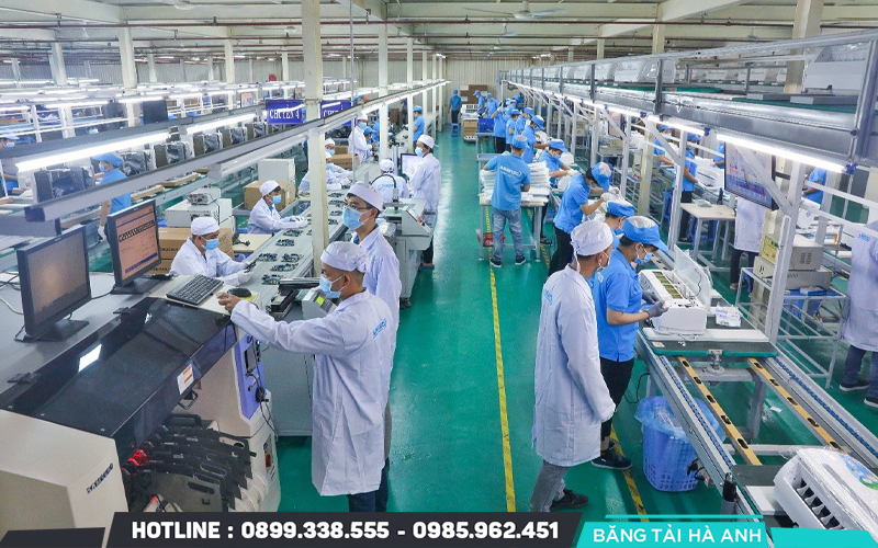 Sản xuất theo dây chuyền