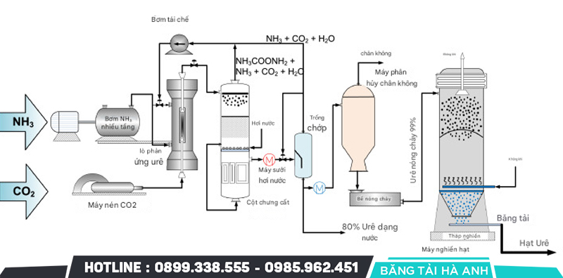 Quy Trình Sản Xuất Đạm Urê