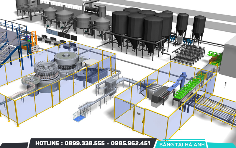 Phần mềm mô phỏng dây chuyền sản xuất