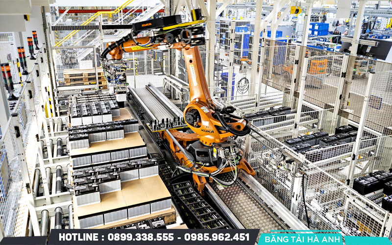 Nhập khẩu dây chuyền sản xuất