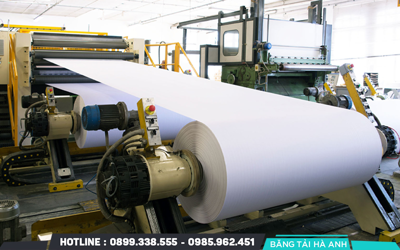 quy trình sản xuất giấy