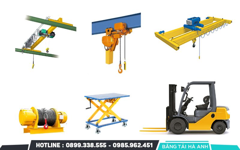 Thiết bị nâng hạ là hệ thống máy móc hoặc dụng cụ chuyên dụng dùng để nâng, hạ, di chuyển vật nặng