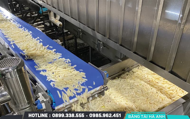 Dây Chuyền Sản Xuất Khoai Tây Chiên