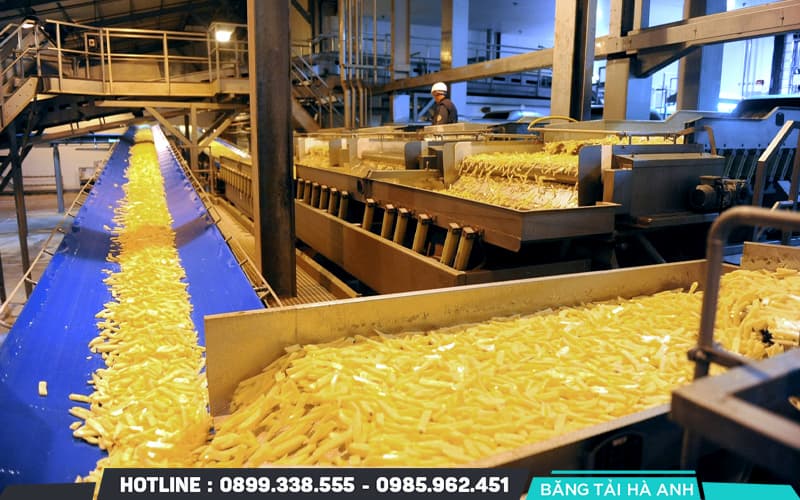 Dây Chuyền Sản Xuất Khoai Tây Chiên