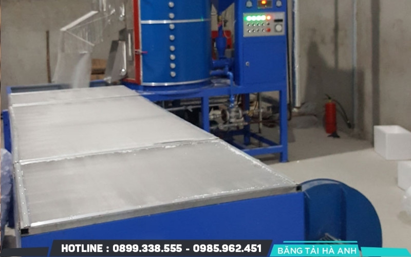 Bình chứa hơi bão hòa cung cấp nguồn hơi ổn định cho công đoạn kích nở hạt EPS và ép khuôn