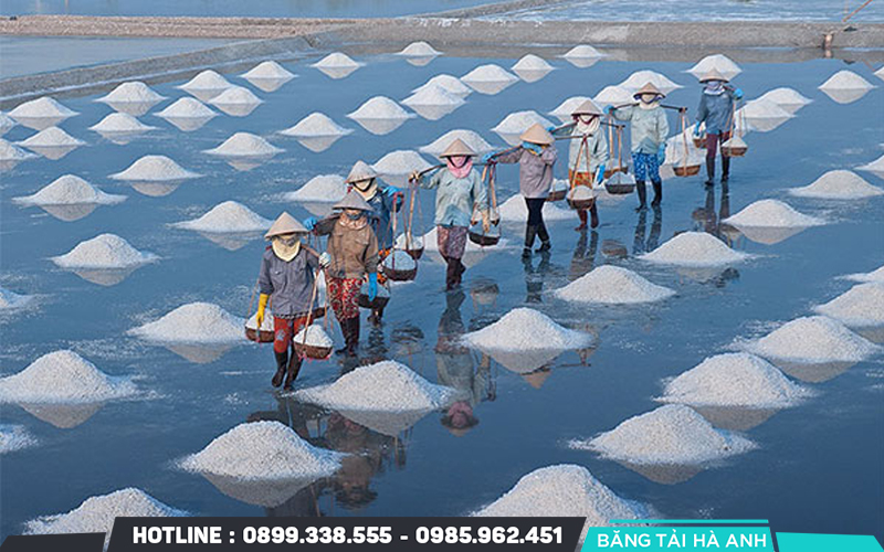 Quy Trình Sản Xuất Muối Ăn
