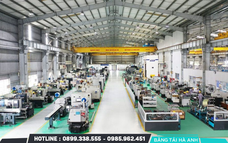 Quy trình sản xuất cơ khí chi tiết