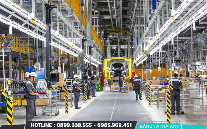 Các Lĩnh Vực Chính Của Sản Xuất Công Nghiệp