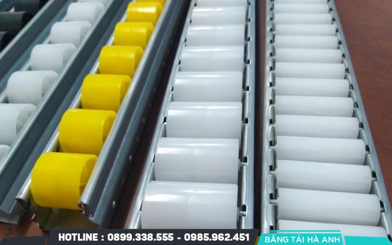 Băng tải con lăn nhựa có trọng lượng nhẹ và dễ dàng lắp đặt