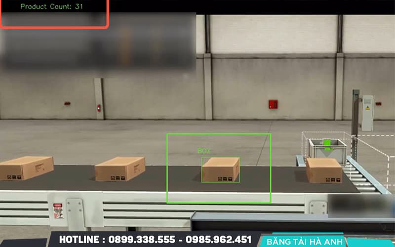 Hệ Thống Băng Tải Đếm Sản Phẩm