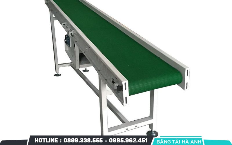 Băng tải PVC nhám không phù hợp với môi trường có nhiệt độ cao