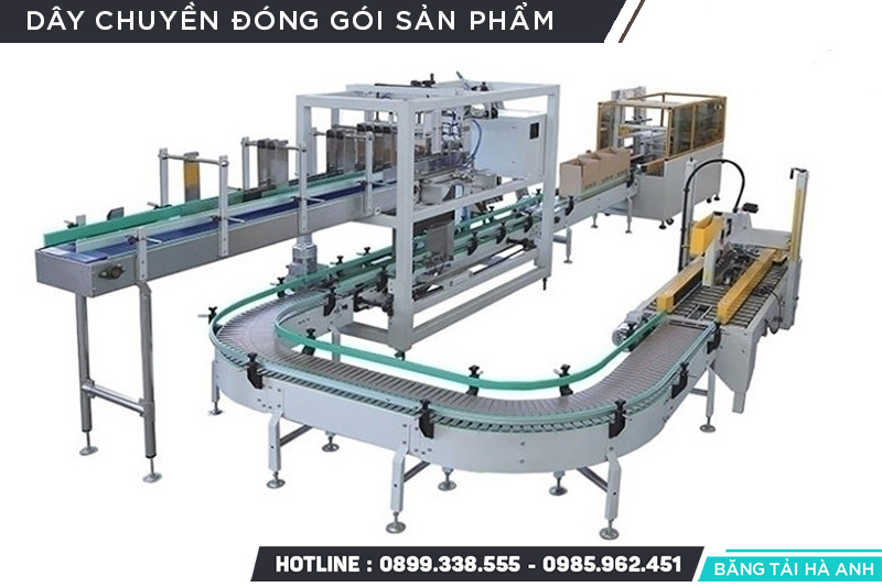 dây chuyền đóng gói sản phẩm được phân loại theo nhiều tiêu chí khác nhau