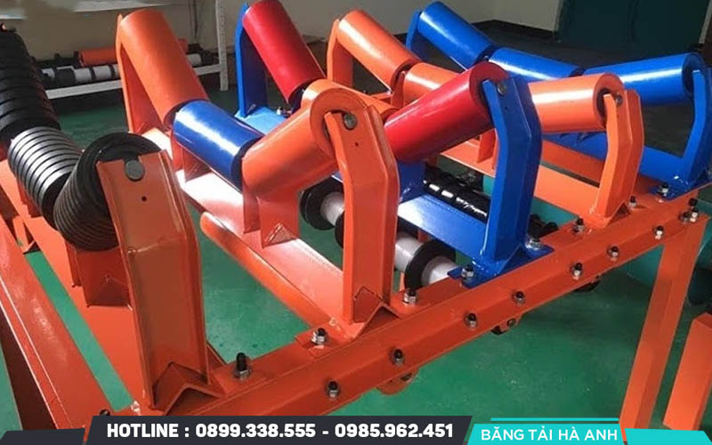 Chọn giá đỡ con lăn theo kích thước của băng tải