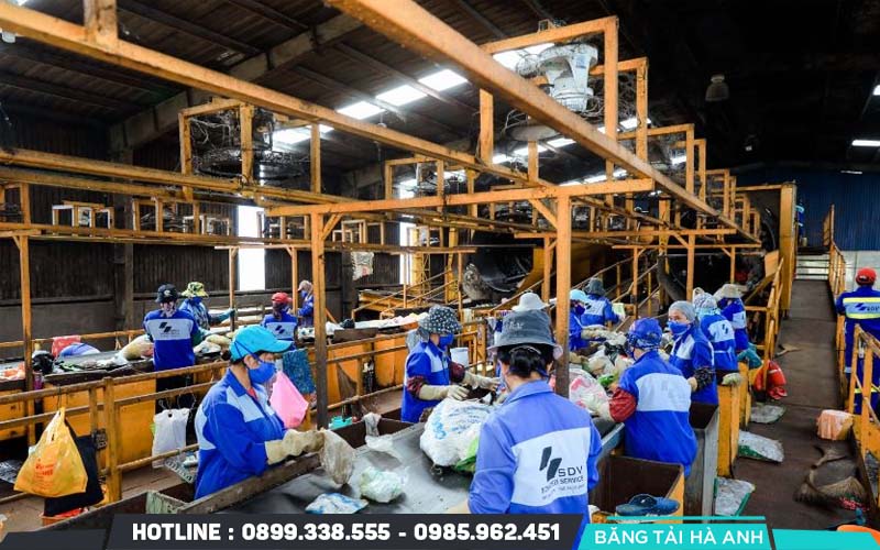 Áp dụng mô hình sản xuất tái sử dụng và tái chế chất thải