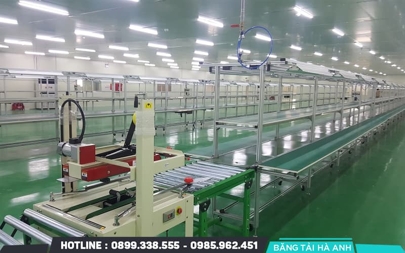 Hệ thống dây chuyền lắp ráp sản phẩm