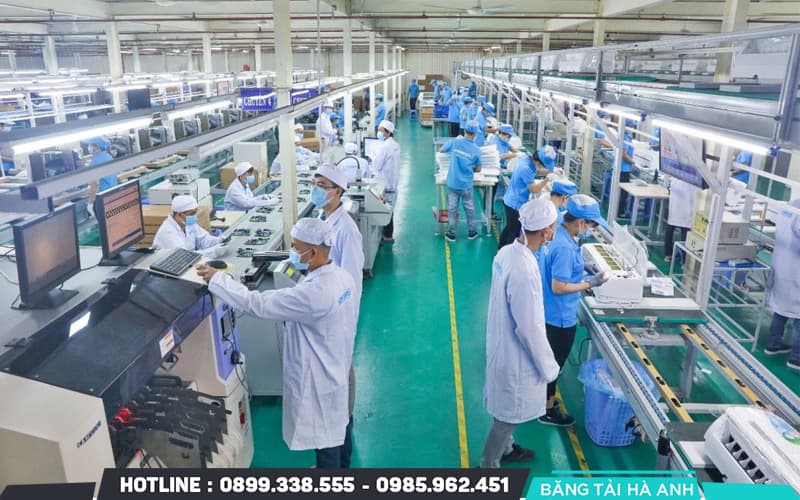 Hệ thống dây chuyền lắp ráp sản phẩm