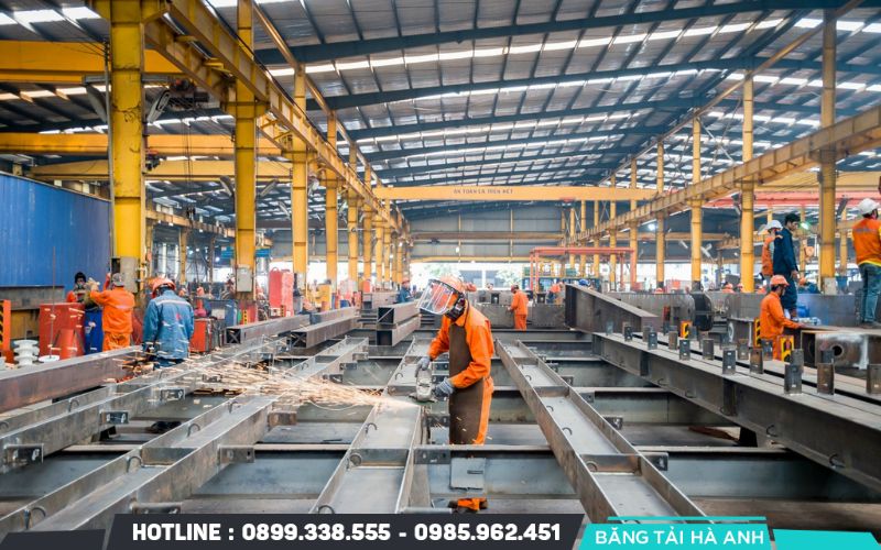 Ngành công nghiệp được coi là trọng điểm nếu có tỷ trọng cao trong tổng sản phẩm quốc nội