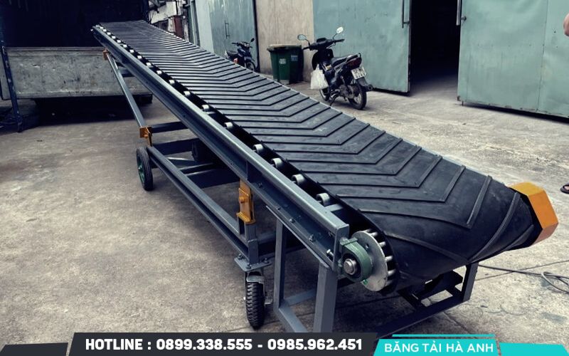 Băng tải có khả năng chịu lực kéo tốt, độ bền cao