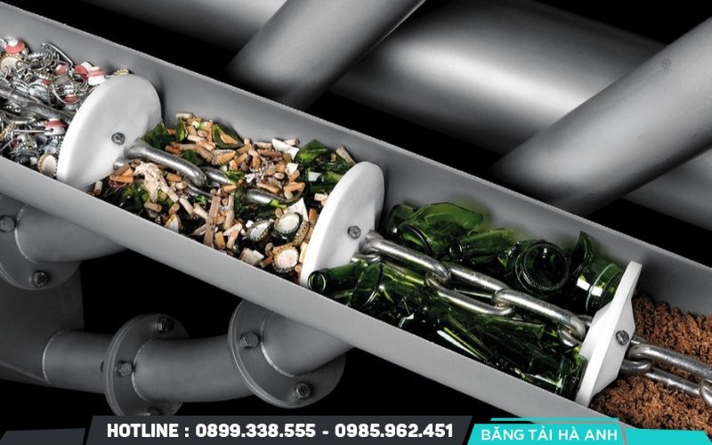 Băng tải ống được ứng dụng rộng rãi trong các ngành công nghiệp