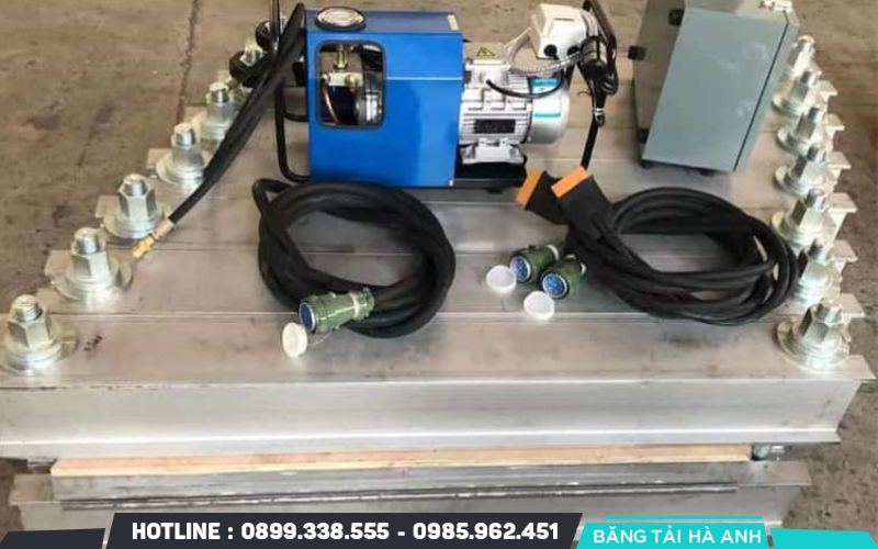 Nối băng tải cao su bằng lưu hóa nóng
