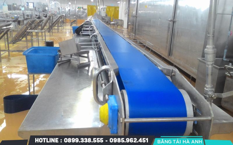 Tải trọng có tác động lớn trong việc lựa chọn động cơ, thiết kế khung, con lăn, dây băng