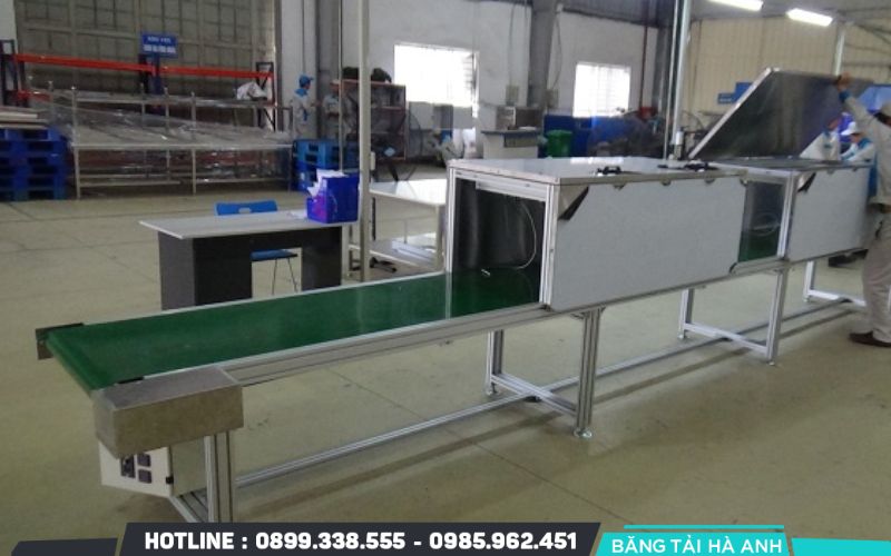 Loại băng tải này được ứng dụng trong nhiều ngành công nghiệp