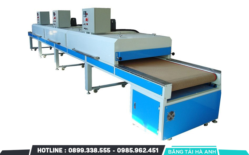 Băng tải sấy công nghiệp được thiết kế theo nhiều dạng khác nhau
