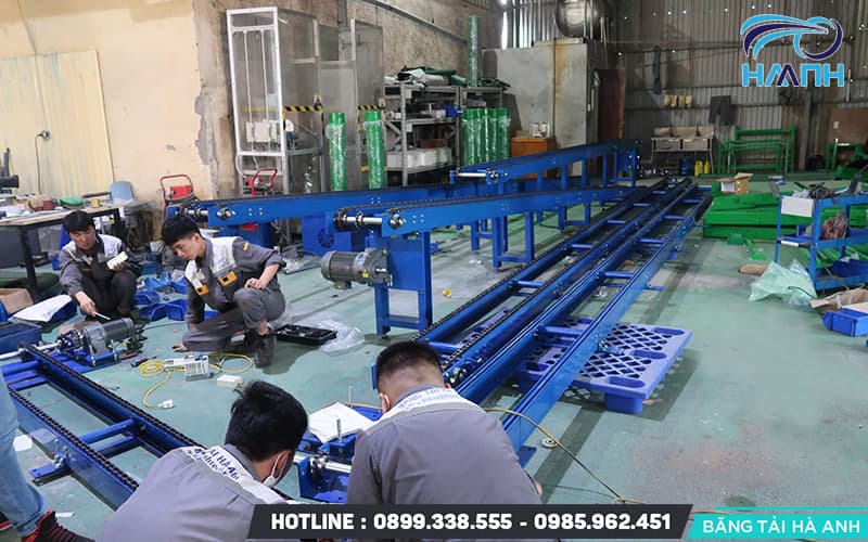 Hệ Thống Băng Tải Xích