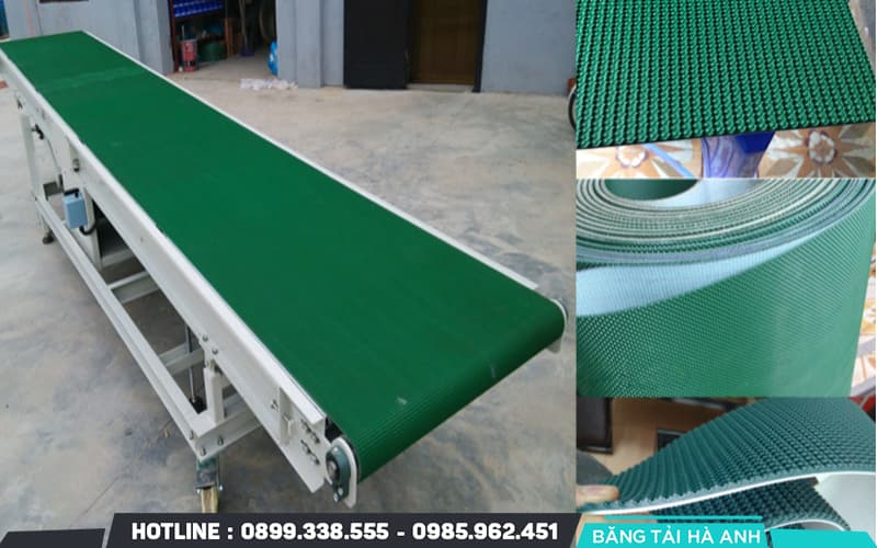 Băng Tải Gai (Băng Tải PVC Mặt Nhám)