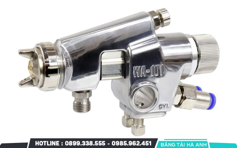 Súng phun sơn tự động được lập trình để phun lượng sơn đồng đều