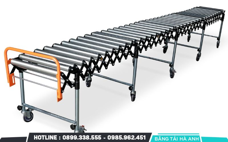 Hệ thống băng tải cũng được sử dụng trong dây chuyền phun sơn tự động