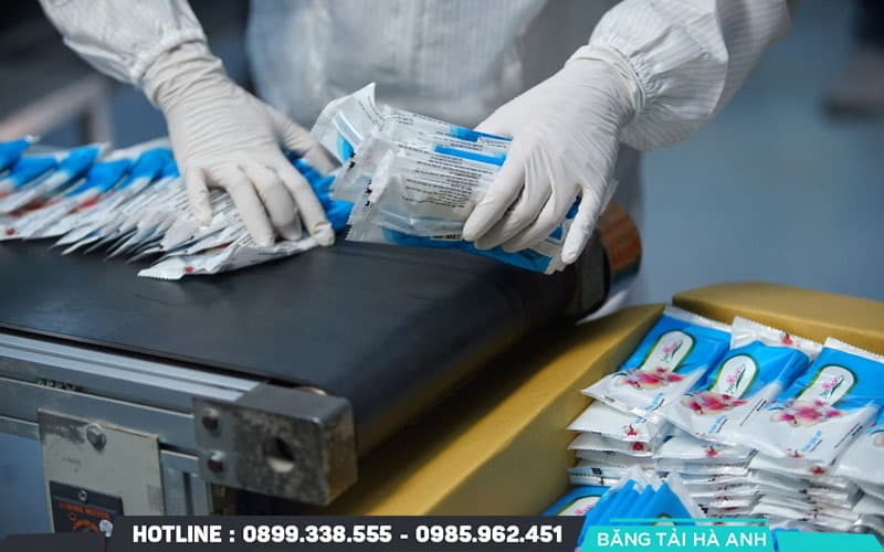 Dây Chuyền Sản Xuất Khăn Lạnh