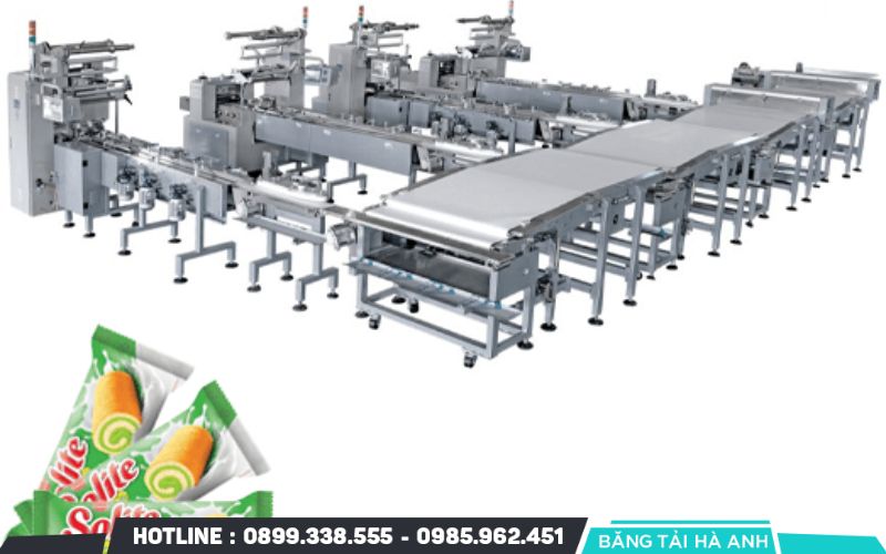 Nhu cầu sử dụng dây chuyền sản xuất bánh bông lan tăng mạnh trong những năm gần đây