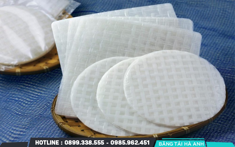 Dây chuyền sản xuất bánh tráng giúp sản xuất khối lượng lớn bánh tráng trong thời gian ngắn