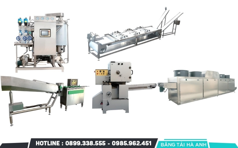 Dây Chuyền Sản Xuất Kẹo Cứng