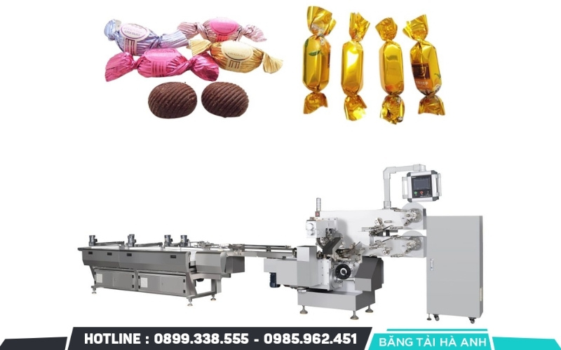 Máy tạo hình viên kẹo là thiết bị quan trọng giúp định hình sản phẩm