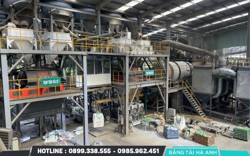 Máy trộn vữa đảo hai chiều là thiết bị trung tâm của dây chuyền