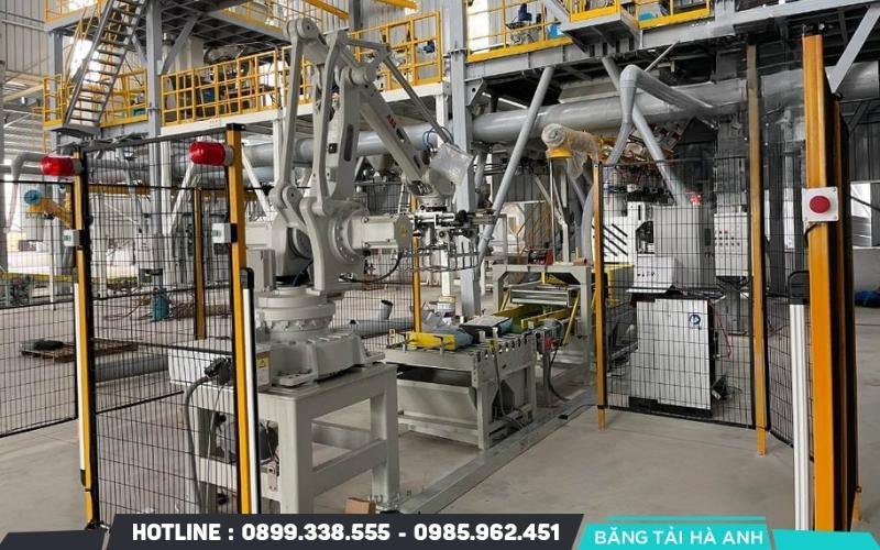 Hệ thống sàng phân loại giúp loại bỏ tạp chất và chia cát theo kích thước hạt tiêu chuẩn