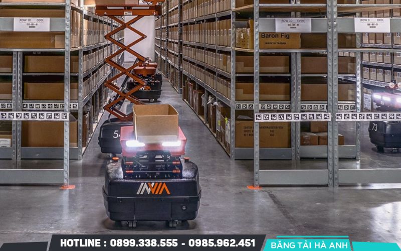 Các doanh nghiệp logistics sử dụng robot để giải quyết hàng hóa số lượng lớn