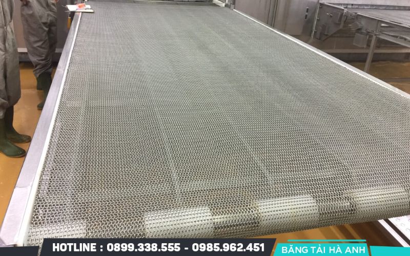 Băng tải lưới Inox chịu nhiệt