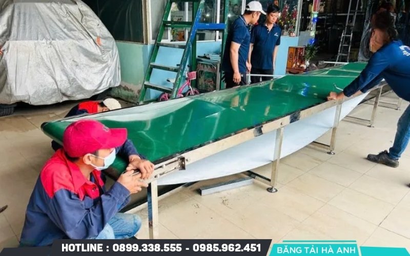 Điều chỉnh khi có cơ cấu take-up, thay đổi độ căng dây