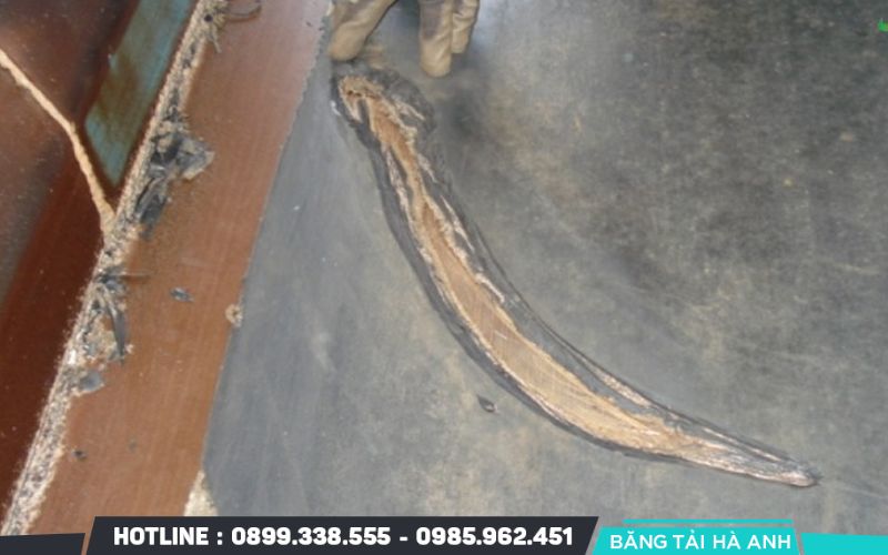 Rách từ mép băng do lệch băng kéo dài