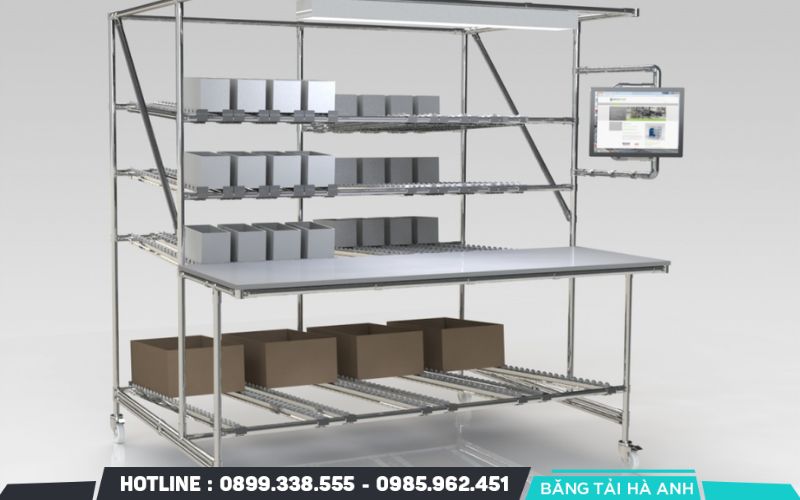 Cấu tạo và thành phần của bàn thao tác inox