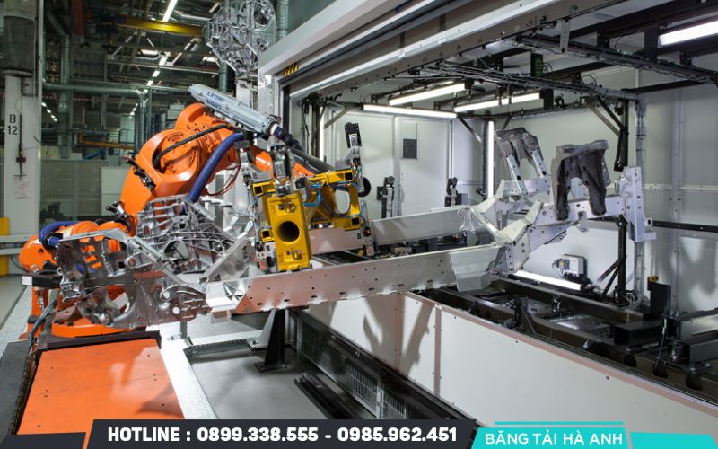 Dây chuyền sản xuất cơ khí, module hóa thiết bị